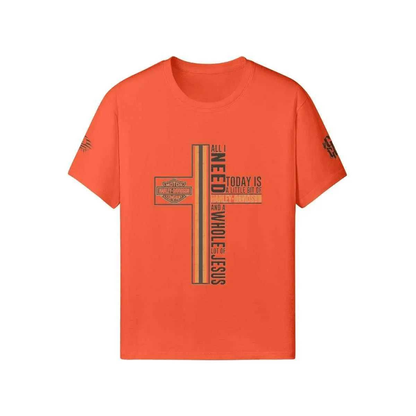 Harley Davidson Cross T-shirt PODpartner Orange XS