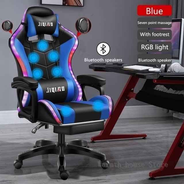 High quality gaming chair RGB light office chair To God be The Glory Creations China Top end version 3