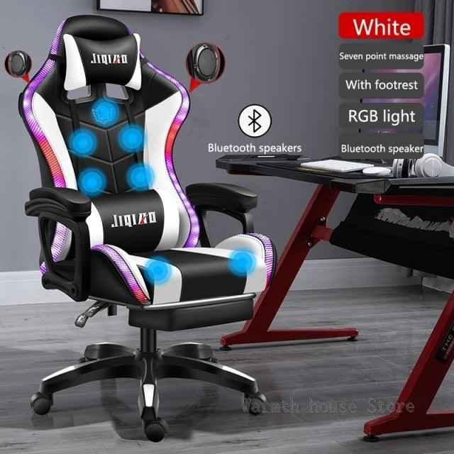 High quality gaming chair RGB light office chair To God be The Glory Creations China Top end version 2