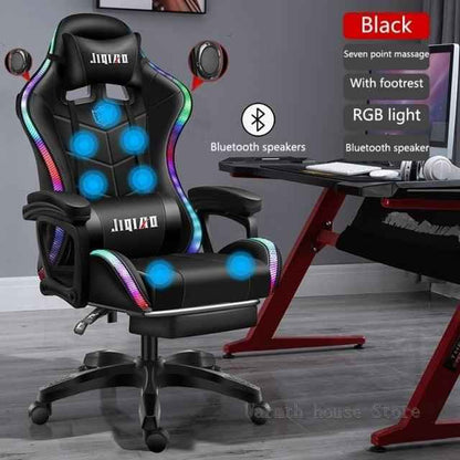 High quality gaming chair RGB light office chair To God be The Glory Creations China Top end version 4