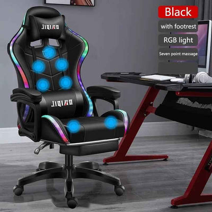 High quality gaming chair RGB light office chair To God be The Glory Creations
