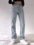 high waist baggy jeans for men To God be The Glory Creations light blue XL