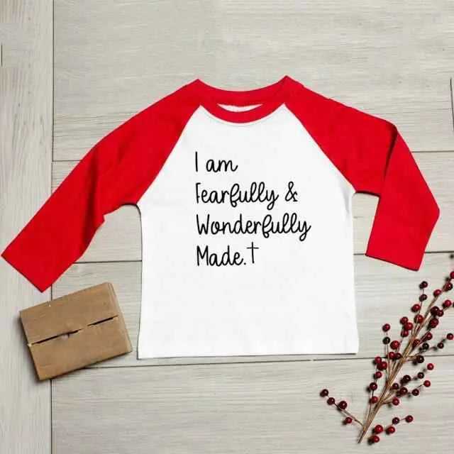I Am A Child of God Baby ; Kids T-Shirt To God be The Glory Creations H793-KRTRD- 3T