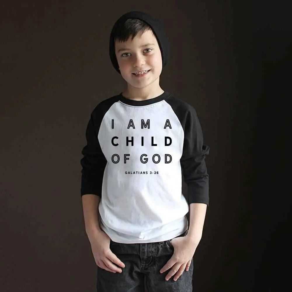 I Am A Child of God Baby ; Kids T-Shirt To God be The Glory Creations