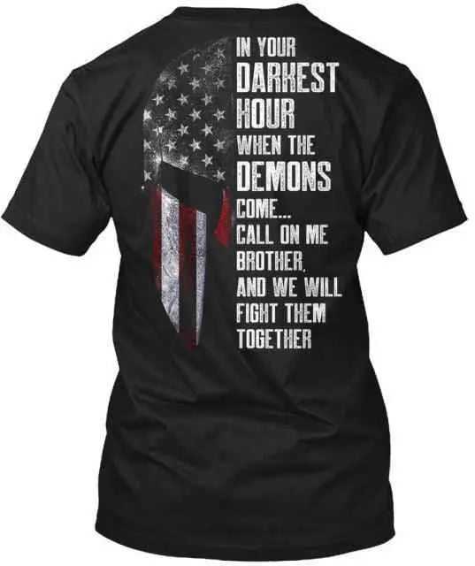 In Your Darkest Hour T-Shirt religious To God be The Glory Creations black XXL