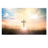 Jesus Cross Wall Art religious To God be The Glory Creations 70x125cm Unframed DM486