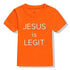 Jesus Is Legit Faith Jesus Saves Toddler To God be The Glory Creations 54T1-KSTOG- 24M