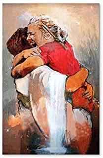 Jesus Lion And Lamb Canvas Art Decor To God be The Glory Creations 30x40cm no frame 13 CN