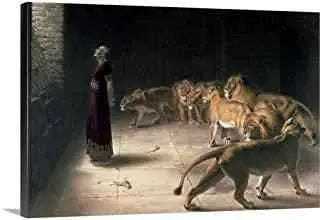 Jesus Lion And Lamb Canvas Art Decor To God be The Glory Creations 30x40cm no frame 17 CN