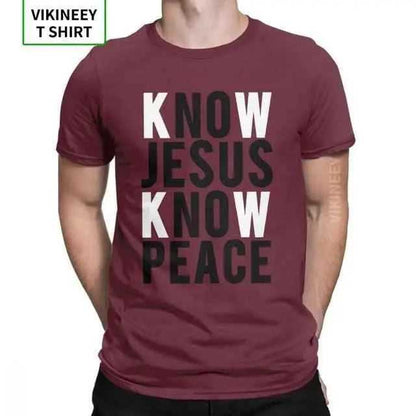 Know Jesus Know Peace Christian T-Shirts To God be The Glory Creations