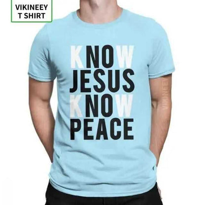 Know Jesus Know Peace Christian T-Shirts To God be The Glory Creations