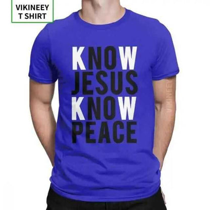 Know Jesus Know Peace Christian T-Shirts To God be The Glory Creations