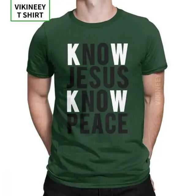 Know Jesus Know Peace Christian T-Shirts To God be The Glory Creations