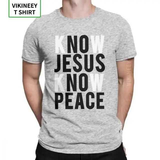 Know Jesus Know Peace Christian T-Shirts To God be The Glory Creations