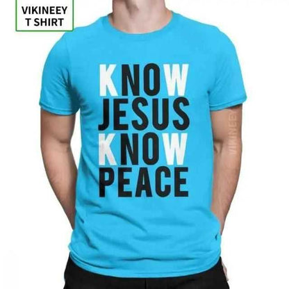 Know Jesus Know Peace Christian T-Shirts To God be The Glory Creations