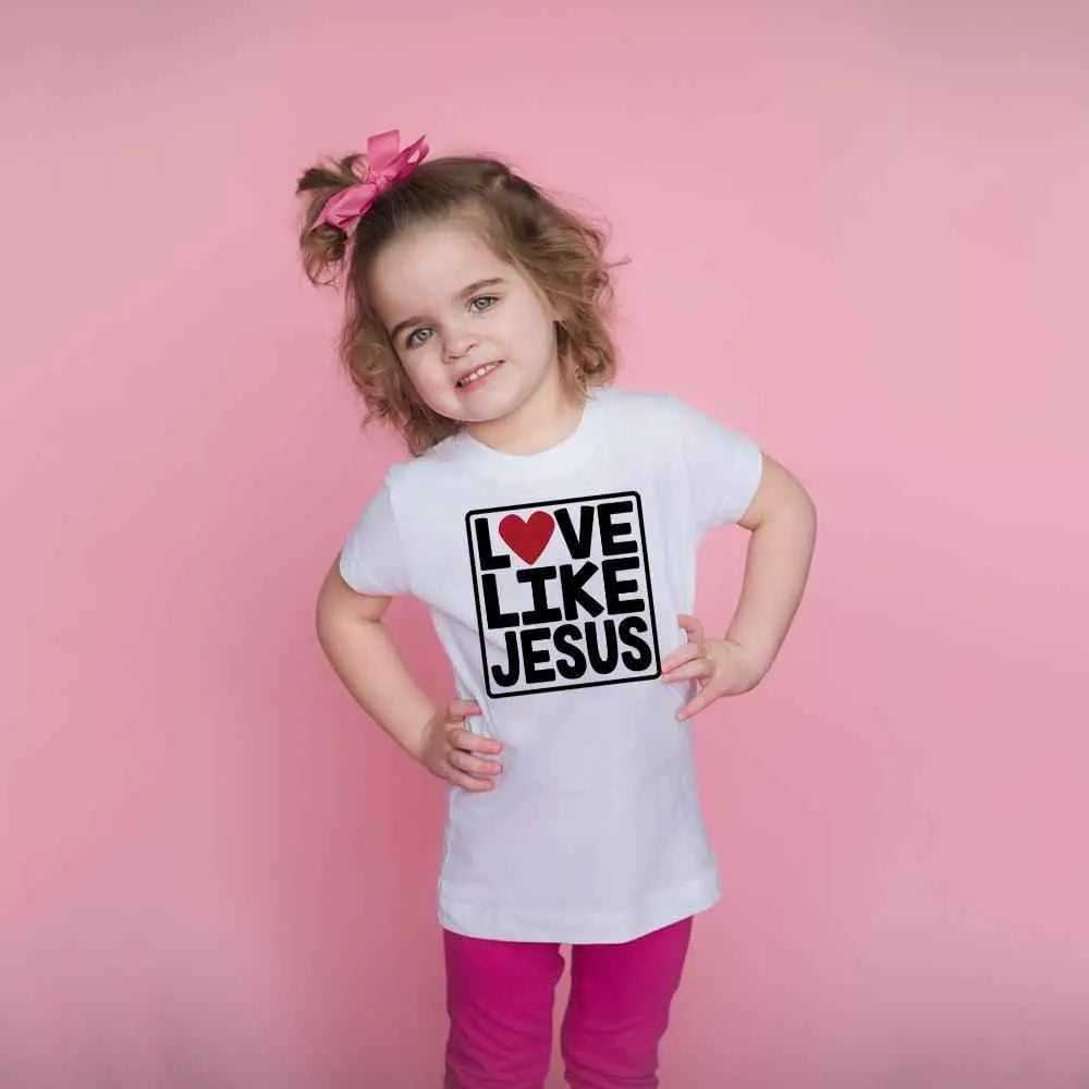 Love Like Jesus Kids Valentine To God be The Glory Creations