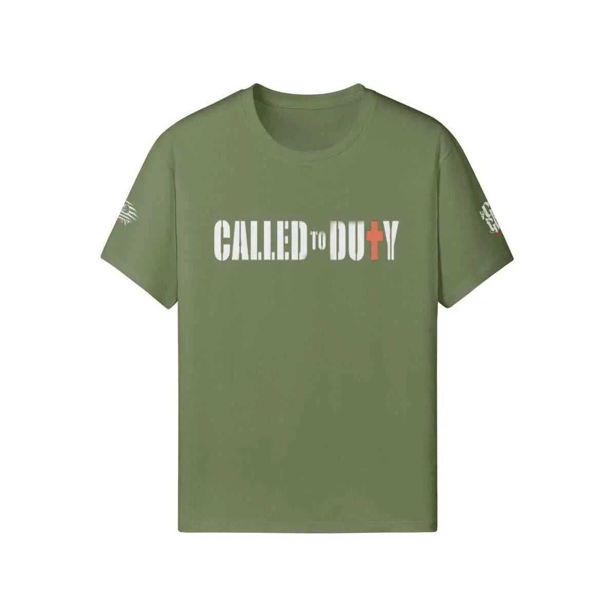 New Called to Duty T-shirt soft PODpartner Aged Jade XS