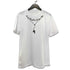 Christian Cross necklace shirt 0 To God be The Glory Creations White - black txt S