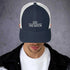 One Nation Trucker Cap Religious To God be The Glory Creations Navy/ White