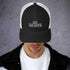 One Nation Trucker Cap Religious To God be The Glory Creations Black/ White