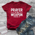 Prayer is the weapon corinthians t-shirt To God be The Glory Creations