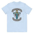 Redeemed youth n Christ Youth jersey t-shirt To God be The Glory Creations Light Blue XS