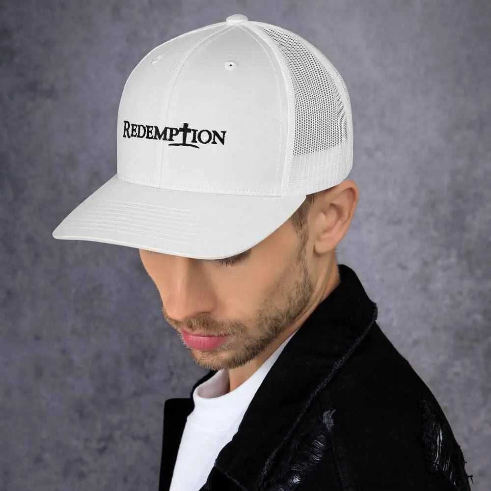 Redemption Trucker Cap religious unisex To God be The Glory Creations