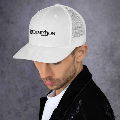 Redemption Trucker Cap religious unisex To God be The Glory Creations