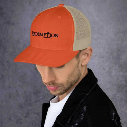 Redemption Trucker Cap religious unisex To God be The Glory Creations