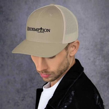 Redemption Trucker Cap religious unisex To God be The Glory Creations