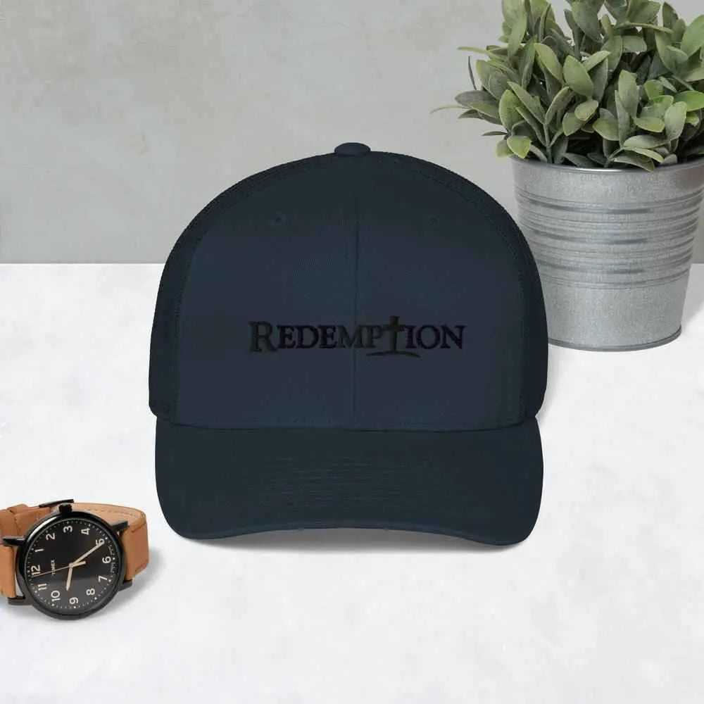Redemption Trucker Cap religious unisex To God be The Glory Creations