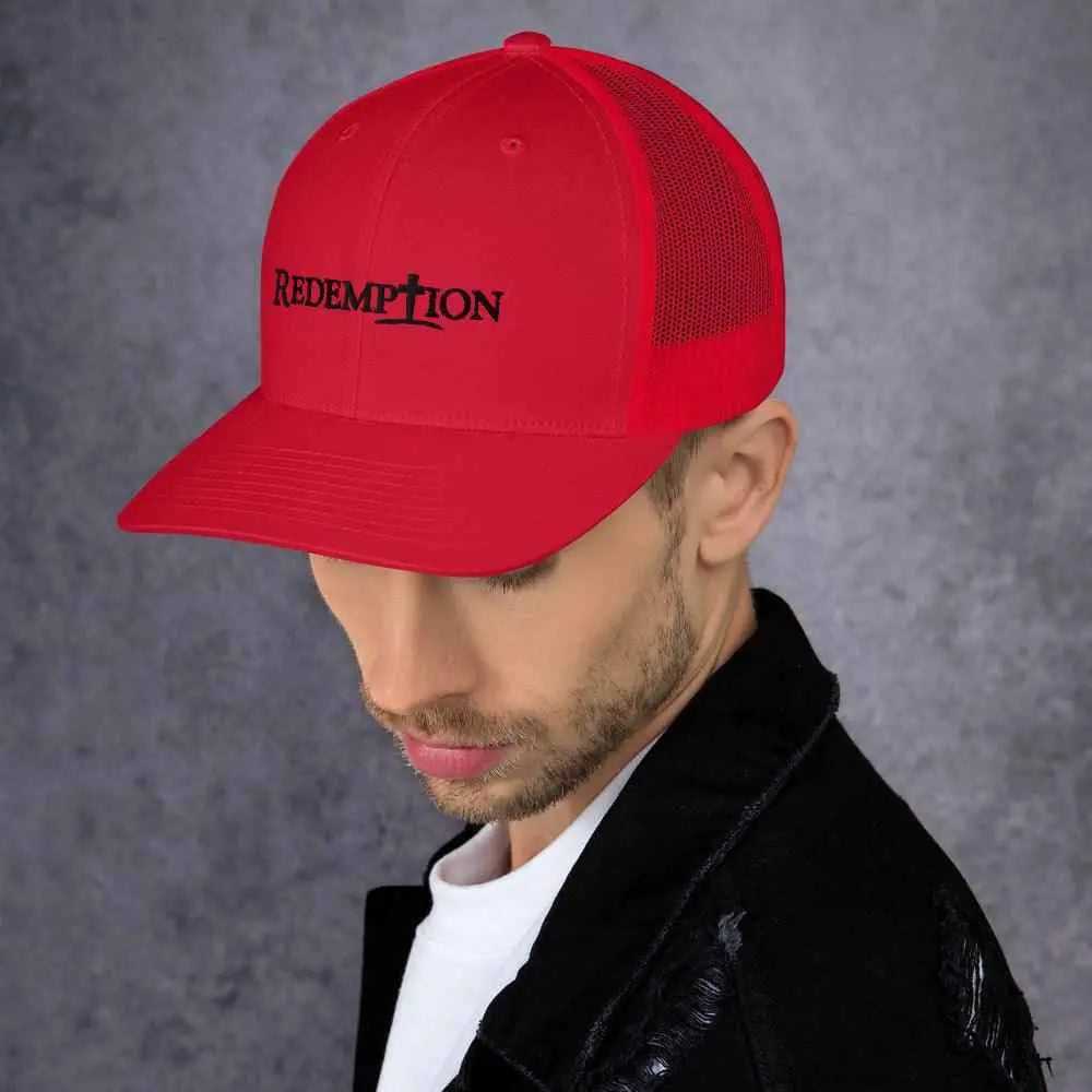 Redemption Trucker Cap religious unisex To God be The Glory Creations