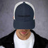 Redemption Trucker Cap religious unisex To God be The Glory Creations Navy/ White