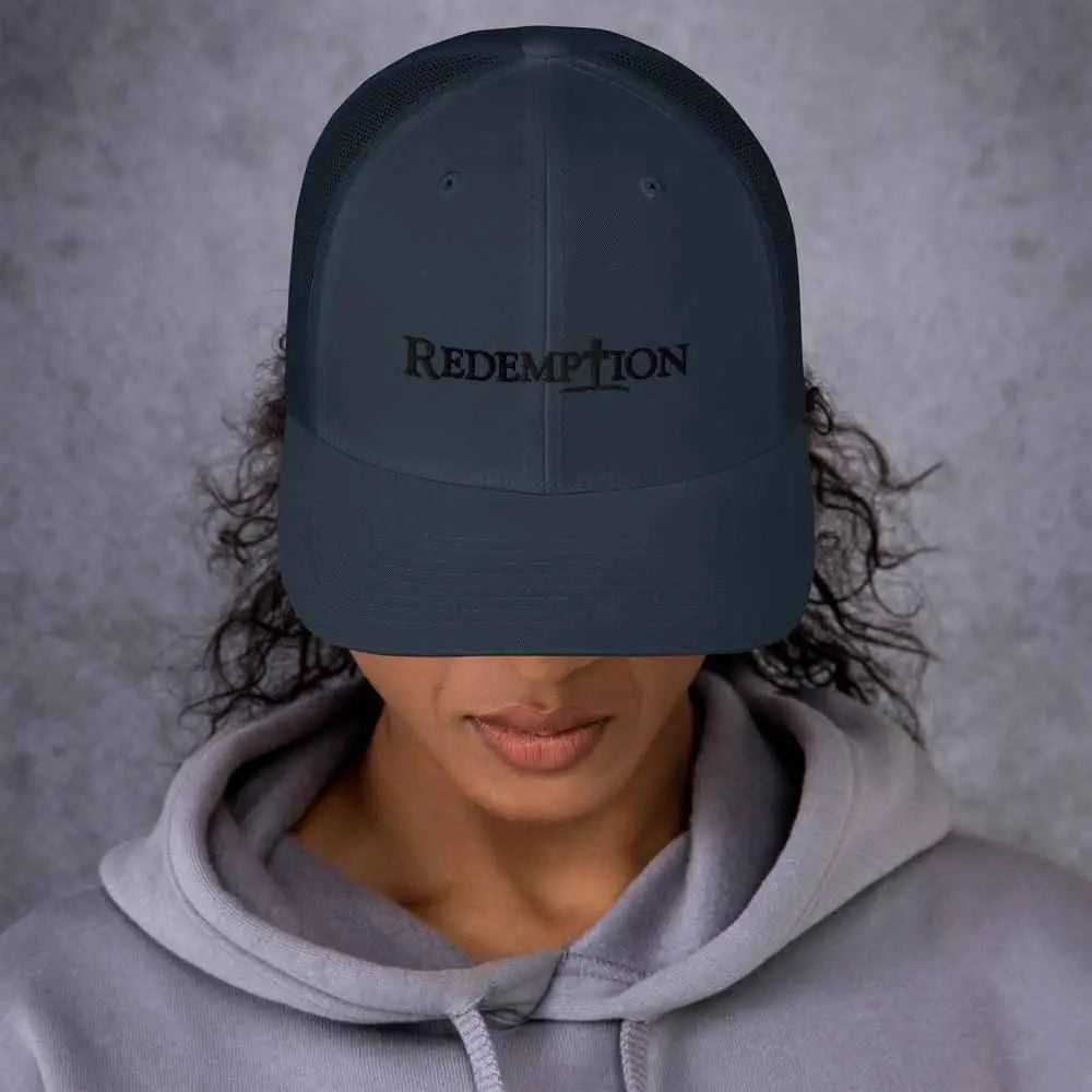 Redemption Trucker Cap religious unisex To God be The Glory Creations
