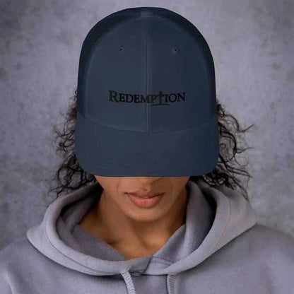 Redemption Trucker Cap religious unisex To God be The Glory Creations
