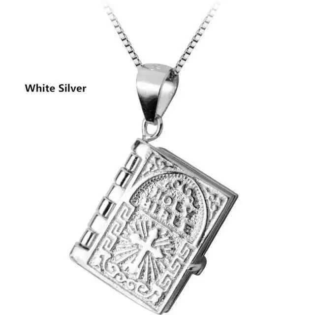 Sterling Silver Female Bible Cross Pendant To God be The Glory Creations Silver 45cm