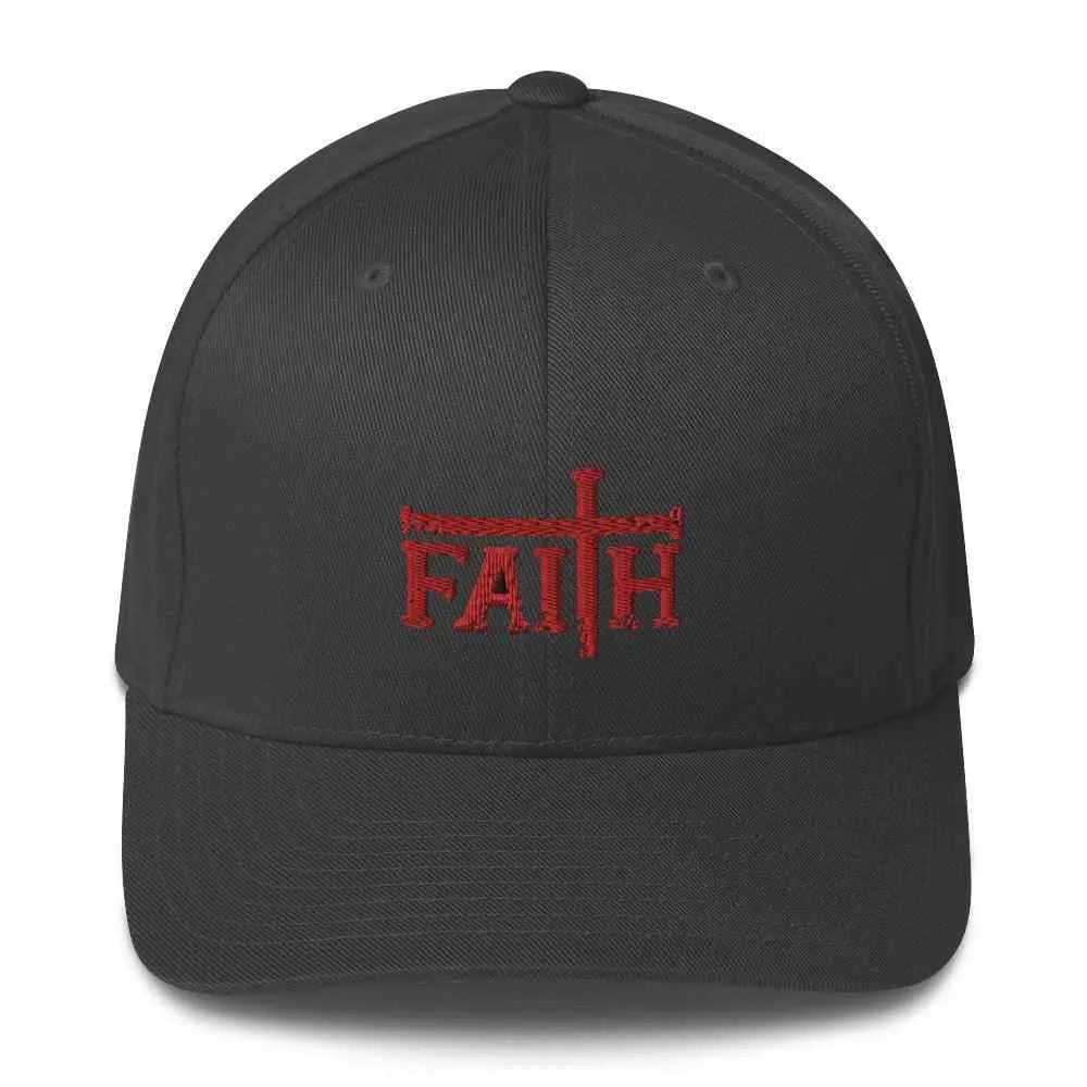 Structured Twill Cap To God be The Glory Creations Dark Grey S/M