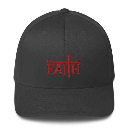 Structured Twill Cap To God be The Glory Creations Dark Grey S/M