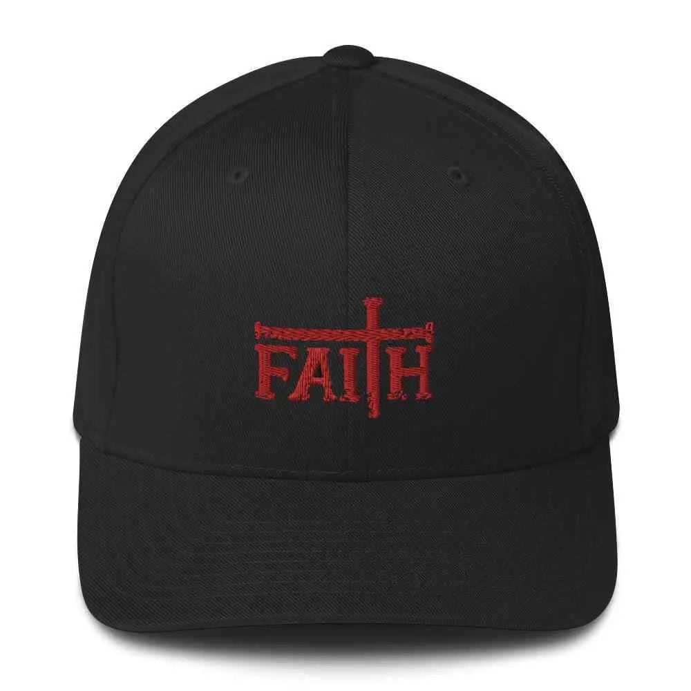 Structured Twill Cap To God be The Glory Creations Black S/M