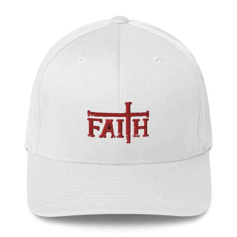 Structured Twill Cap To God be The Glory Creations White S/M