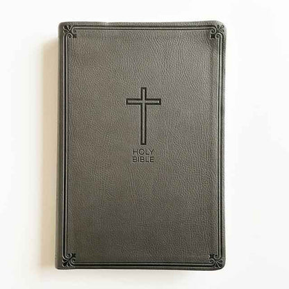 The Holy Bible New King James Version (NKJV) To God be The Glory Creations Grey