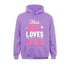 This Girl Loves Jesus Hoodie Heavy To God be The Glory Creations Purple S