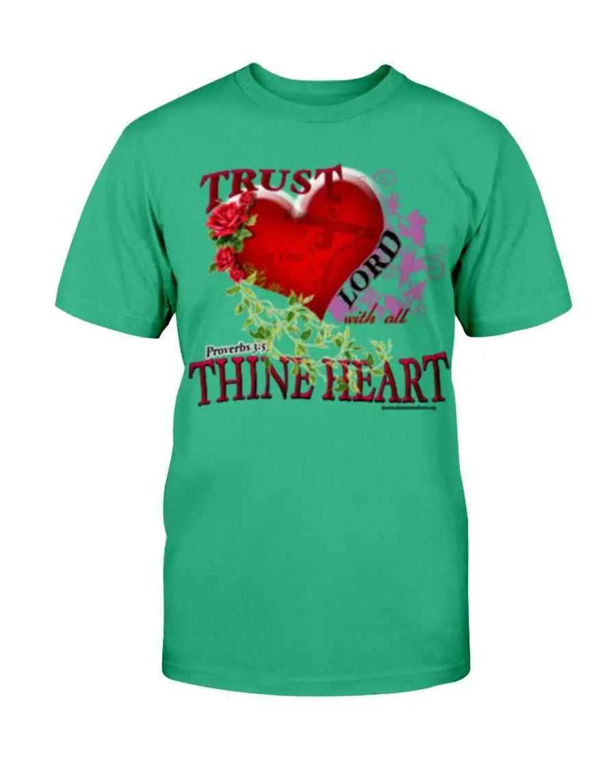Trust the Lord T-Shirt Shirts Fuel Antique Irish Green S