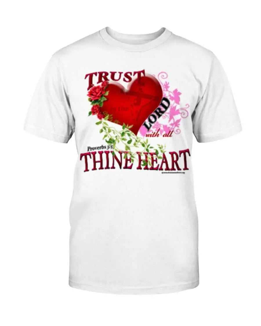 Trust the Lord T-Shirt Shirts Fuel White S