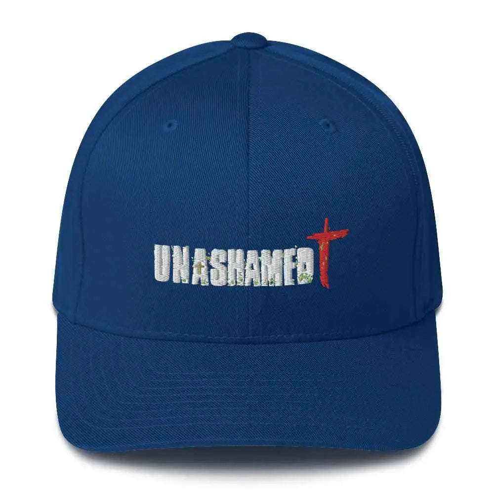 Unashamed Structured Twill Cap To God be The Glory Creations Royal Blue S/M