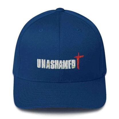 Unashamed Structured Twill Cap To God be The Glory Creations Royal Blue S/M