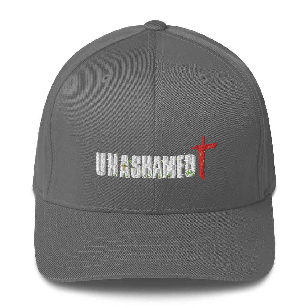 Unashamed Structured Twill Cap To God be The Glory Creations Grey S/M